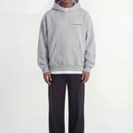 Nael Hoodie | Melange Grey - Hoodies Don't Waste Culture