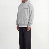 Nael Hoodie | Melange Grey - Hoodies Don't Waste Culture