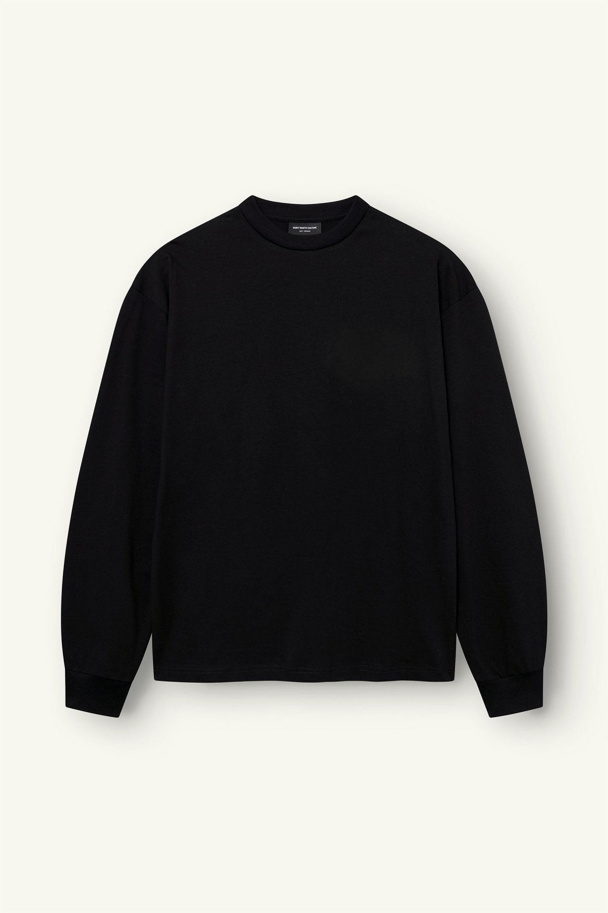 Oslo Longsleeve | Black - Longsleeves Don't Waste Culture