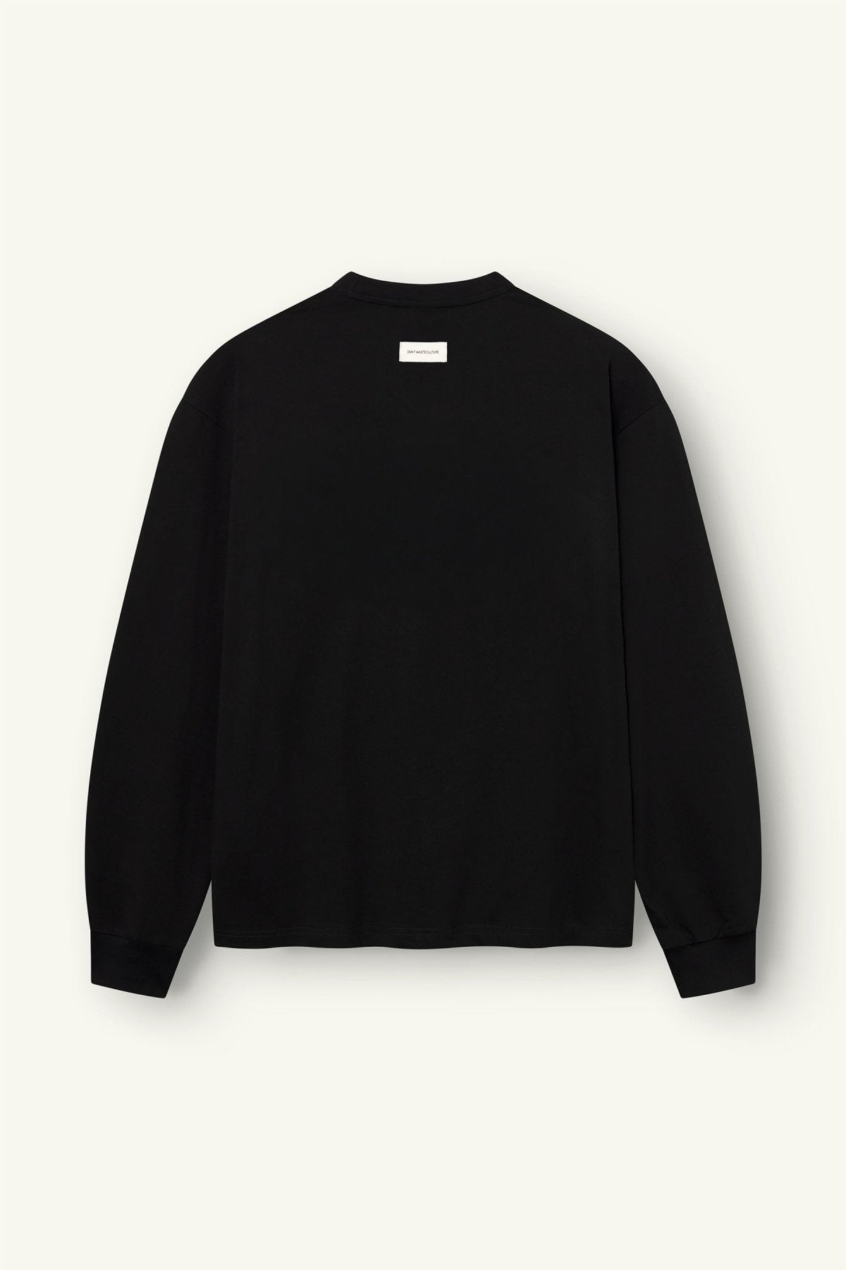 Oslo Longsleeve | Black - Longsleeves Don't Waste Culture
