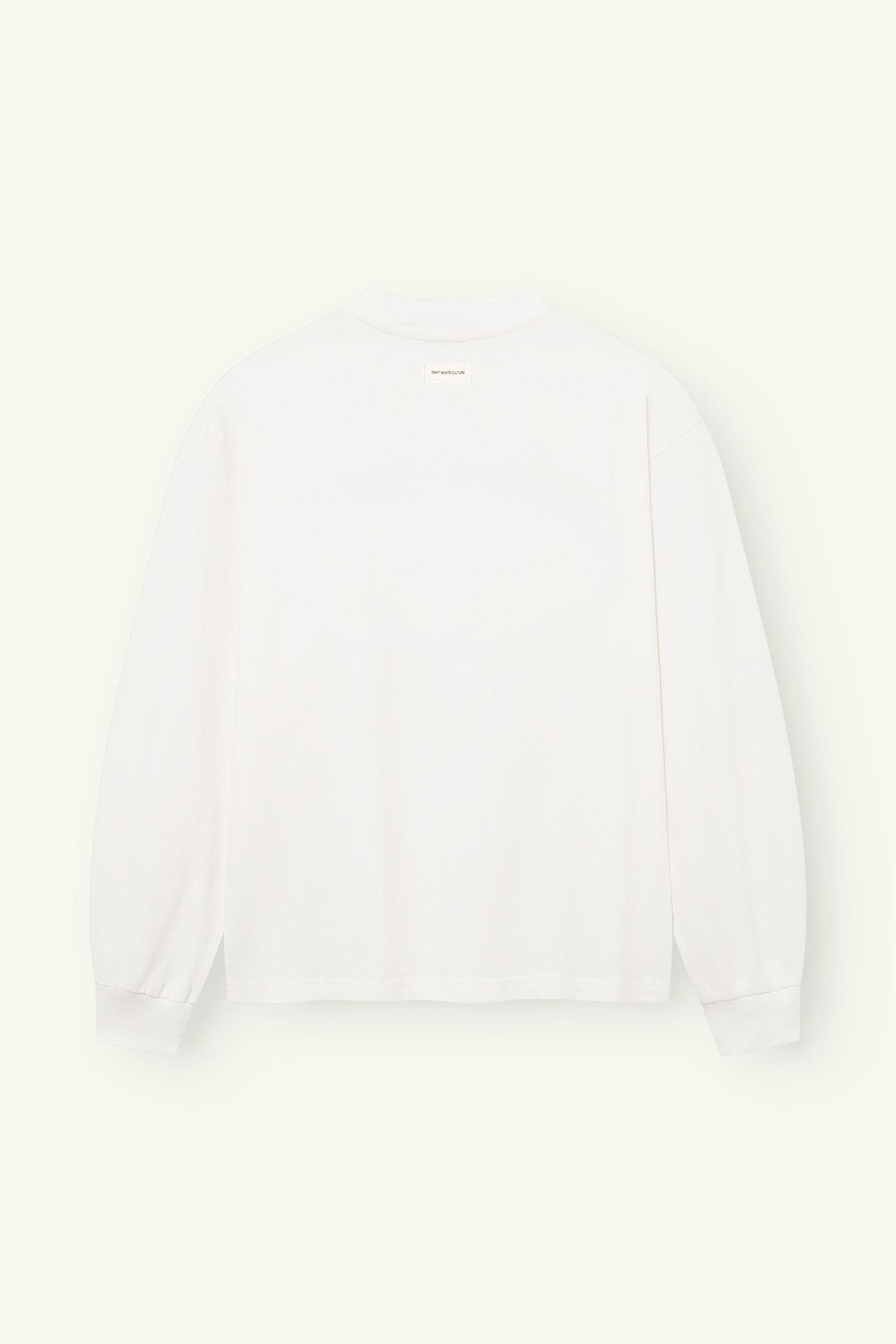 Oslo Longsleeve | White - Longsleeves Don't Waste Culture