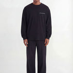 Quasi Longsleeve | Black - Longsleeves Don't Waste Culture