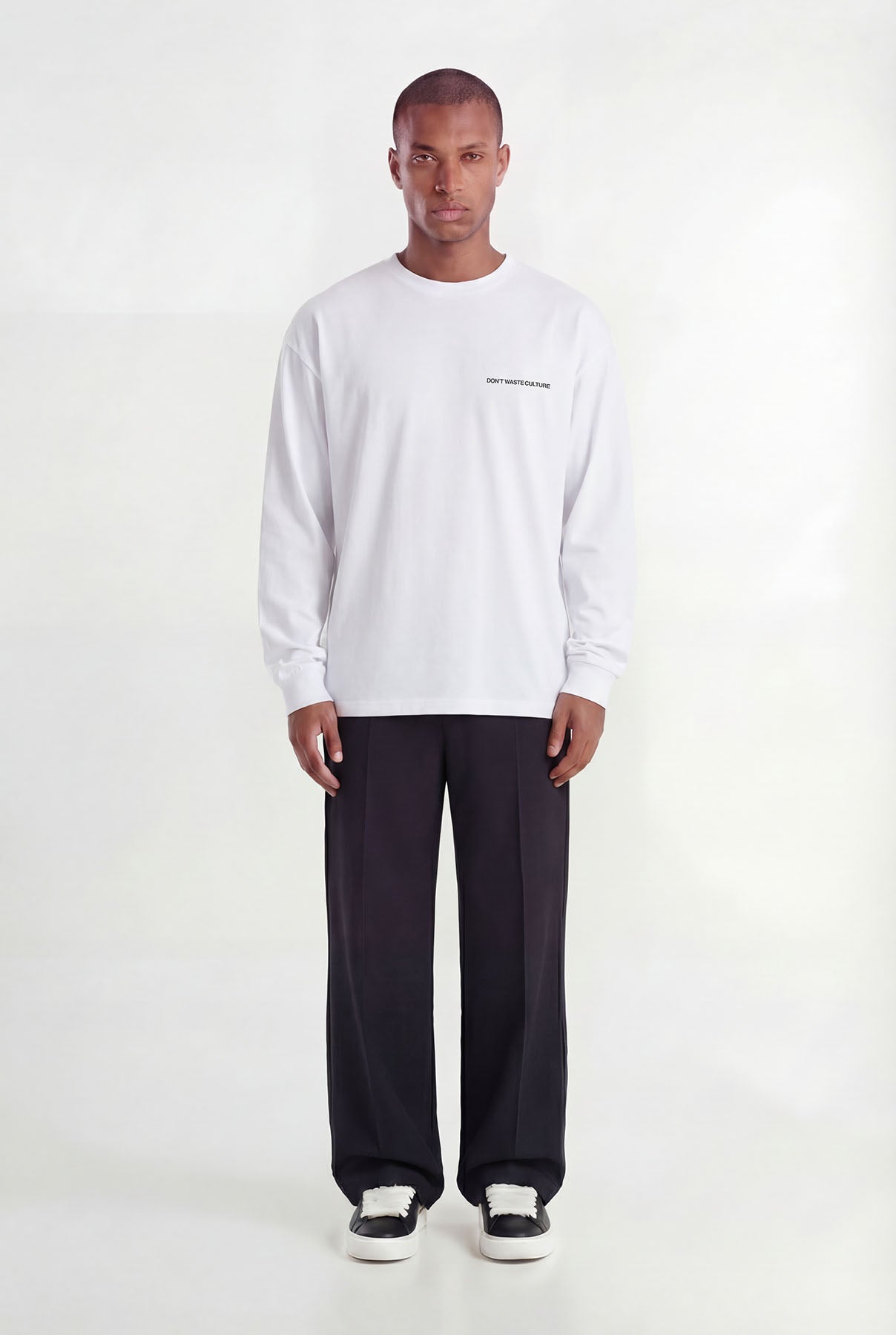 Quasi | White - Longsleeves Don't Waste Culture