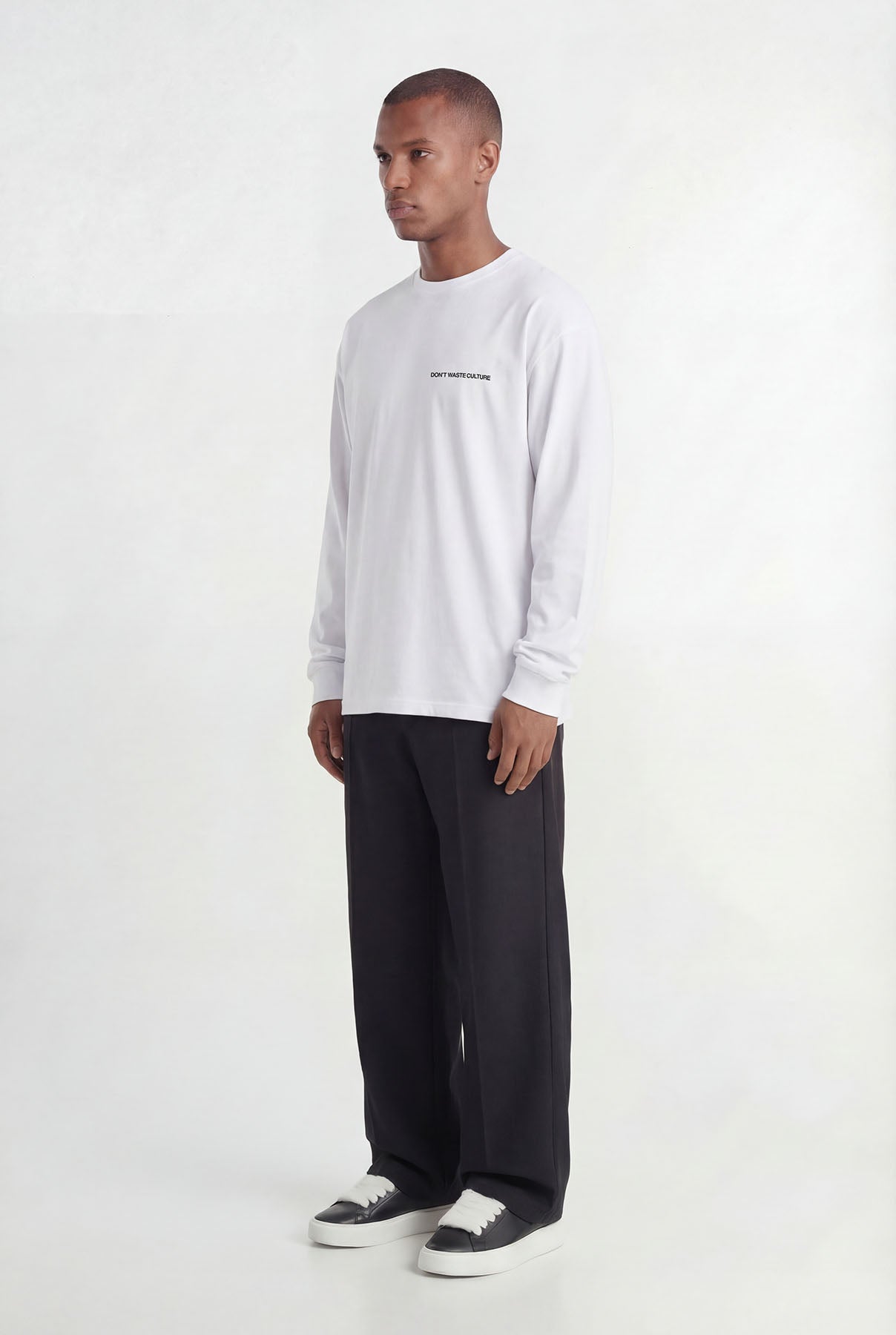 Quasi | White - Longsleeves Don't Waste Culture