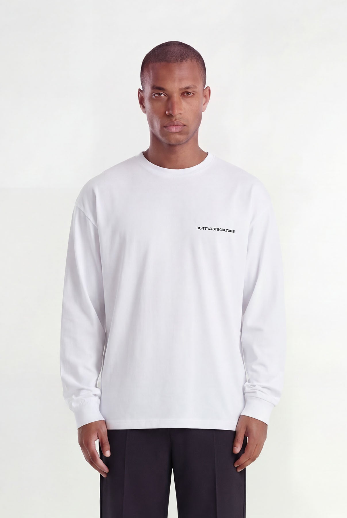Quasi | White - Longsleeves Don't Waste Culture