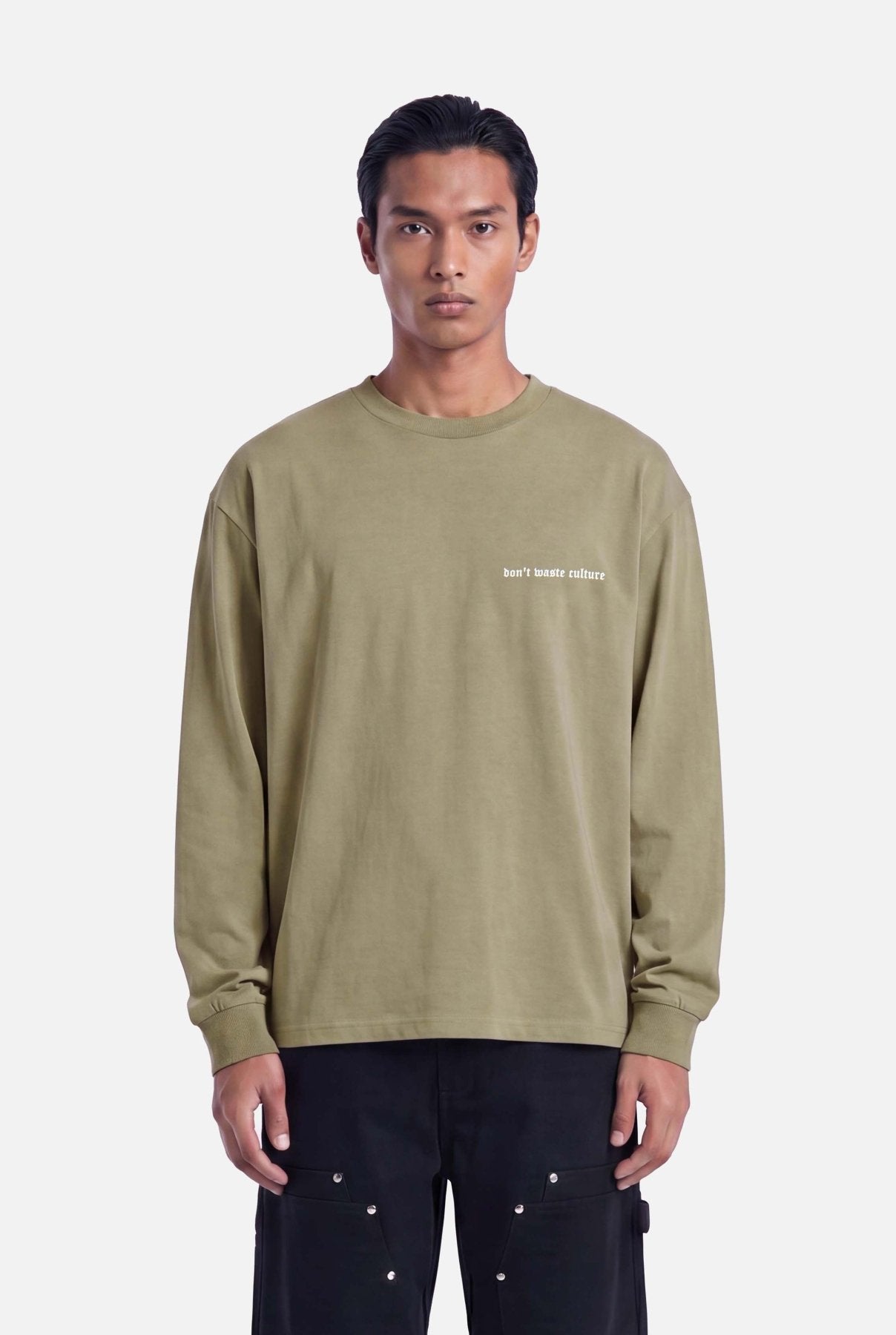 Zayd Longsleeve | Sage - Longsleeves Don't Waste Culture
