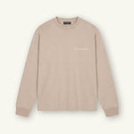 Zayd Longsleeve | Taupe - Longsleeves Don't Waste Culture