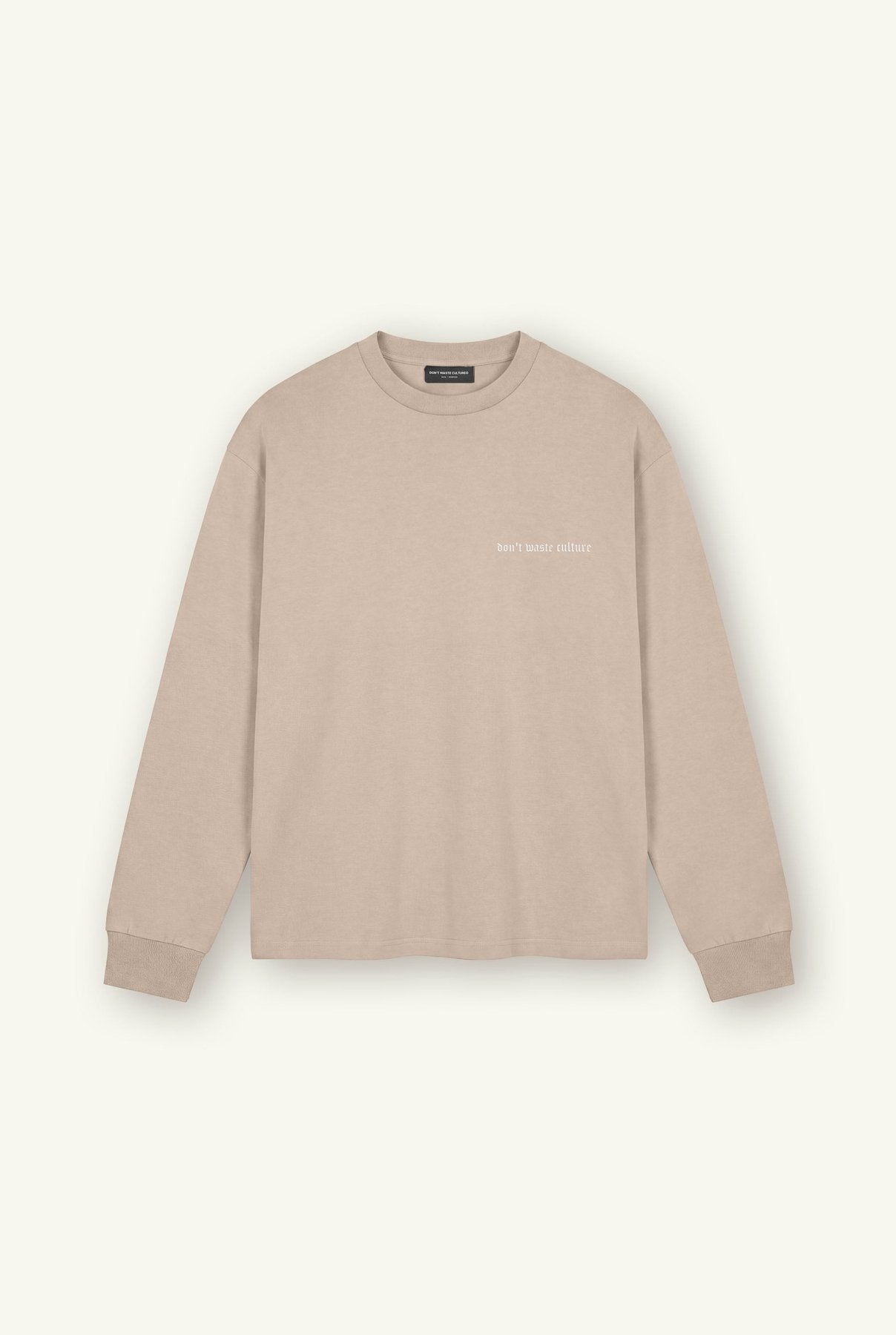 Zayd Longsleeve | Taupe - Longsleeves Don't Waste Culture
