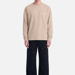 Zayd Longsleeve | Taupe - Longsleeves Don't Waste Culture