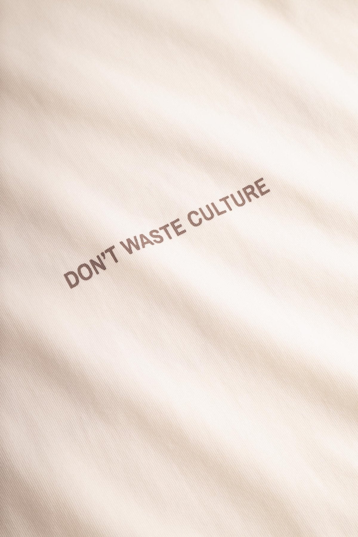 Thandor | Off - White - Longsleeves Don't Waste Culture