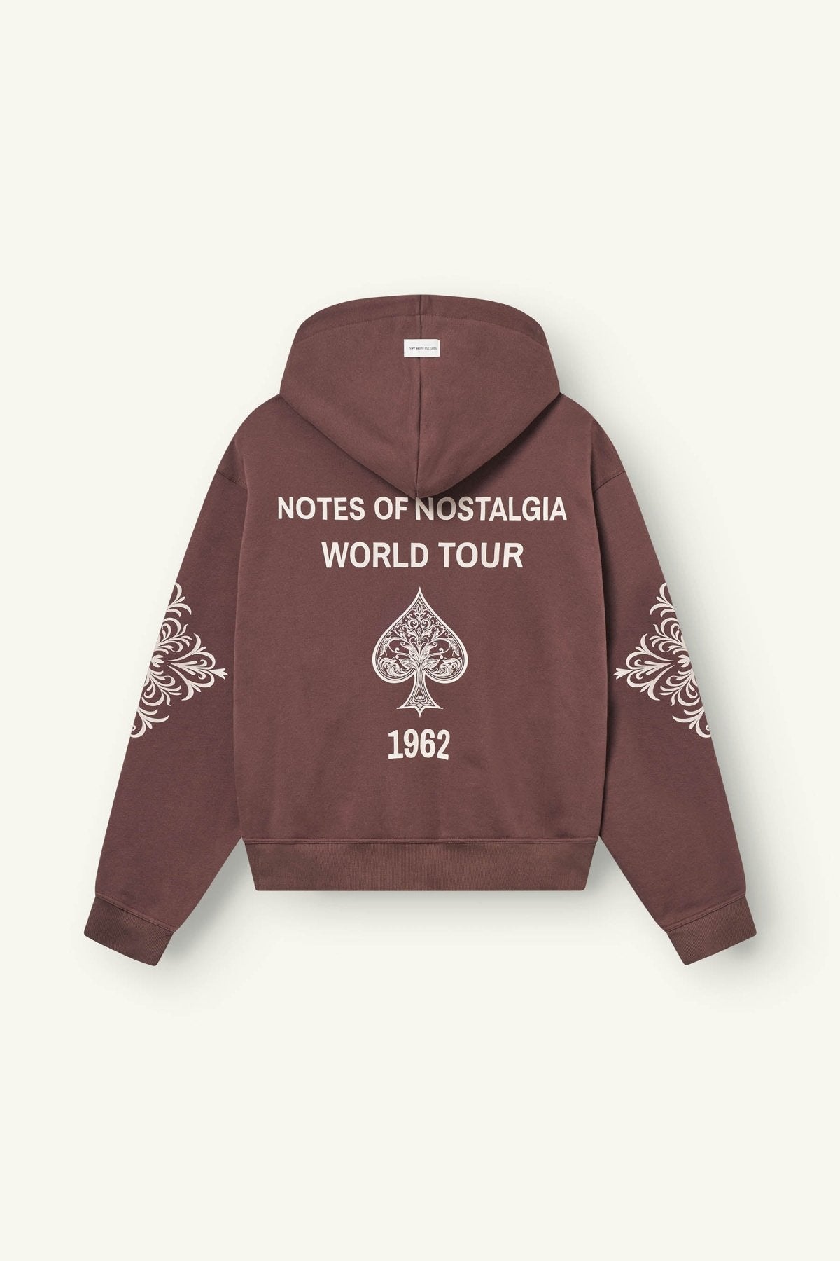 Rhegan | Brown Khaki - Zipper Hoodies Don't Waste Culture