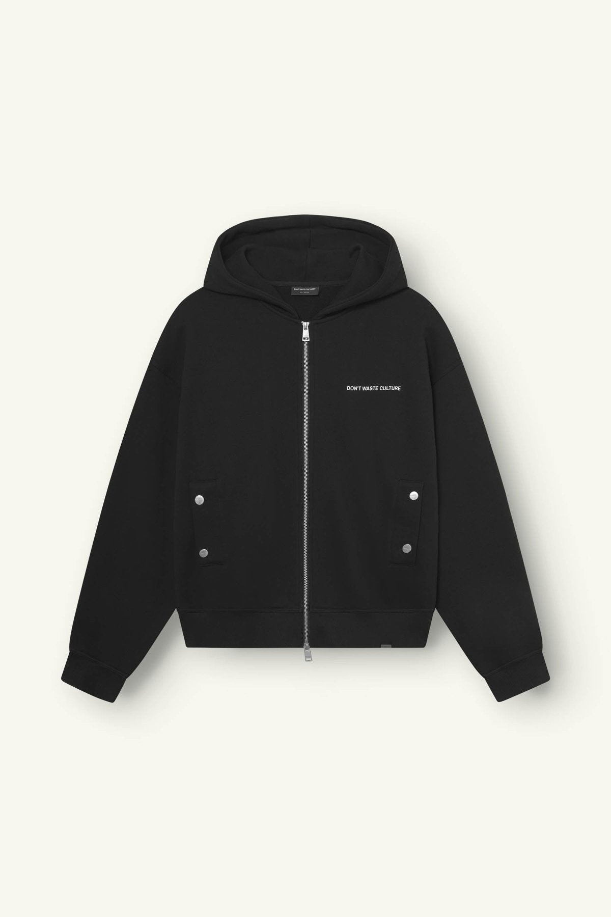 Baelen | Black - Zipper Hoodies Don't Waste Culture
