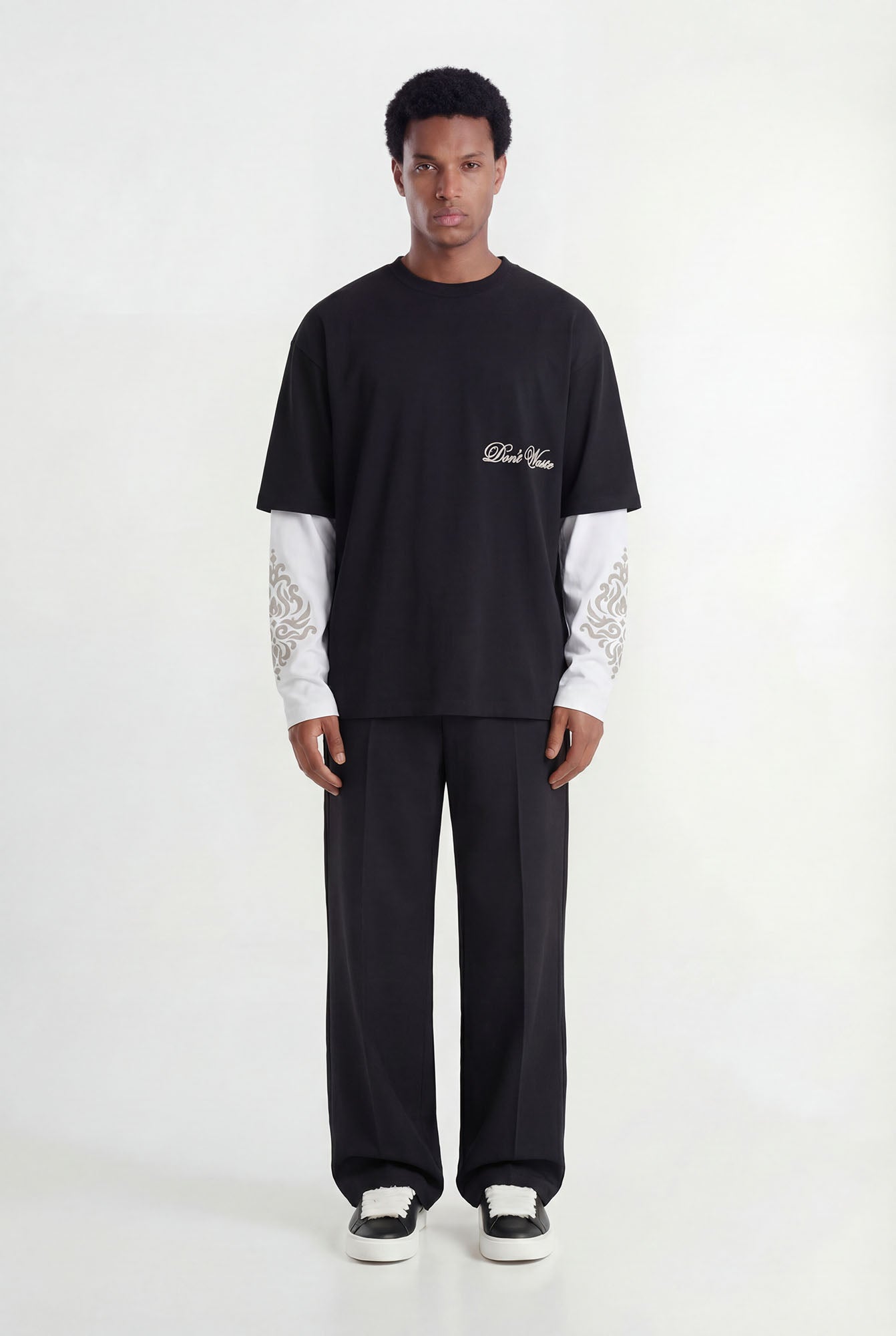 Alare Layer Longsleeve | Black - Longsleeves Don't Waste Culture
