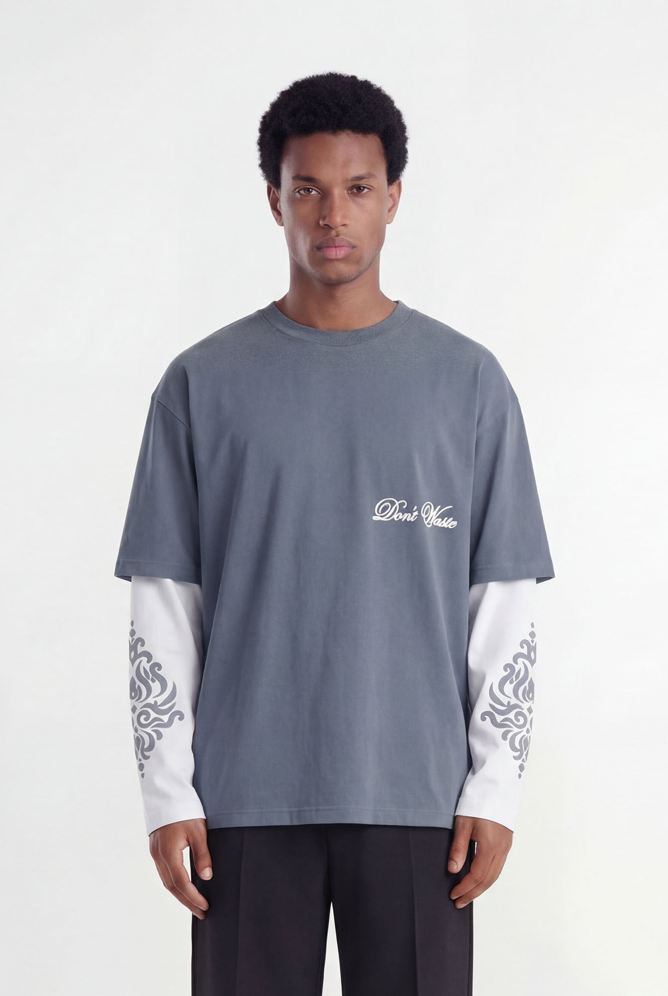 Alare Layer Longsleeve | Light Blue - Longsleeves Don't Waste Culture