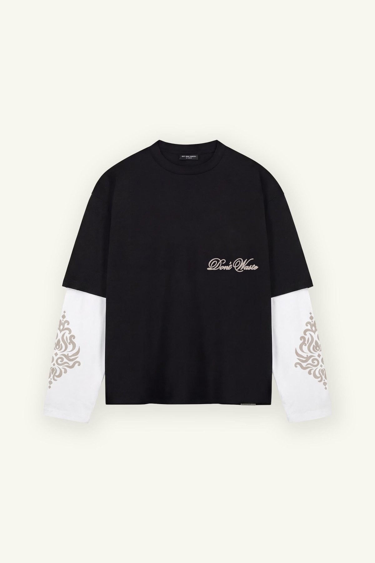 Alare Layer Longsleeve | Black - Longsleeves Don't Waste Culture