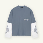 Alare Layer Longsleeve | Light Blue - Longsleeves Don't Waste Culture