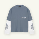 Alare Layer Longsleeve | Light Blue - Longsleeves Don't Waste Culture