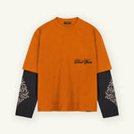 Alare Layer Longsleeve | Orange - Longsleeves Don't Waste Culture