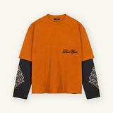 Alare Layer Longsleeve | Orange - Longsleeves Don't Waste Culture