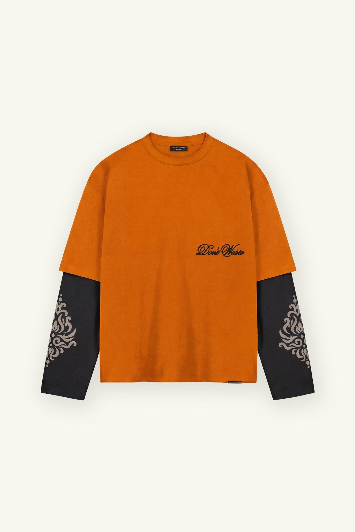 Alare Layer Longsleeve | Orange - Longsleeves Don't Waste Culture