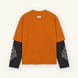 Alare Layer Longsleeve | Orange - Longsleeves Don't Waste Culture