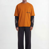 Alare Layer Longsleeve | Orange - Longsleeves Don't Waste Culture