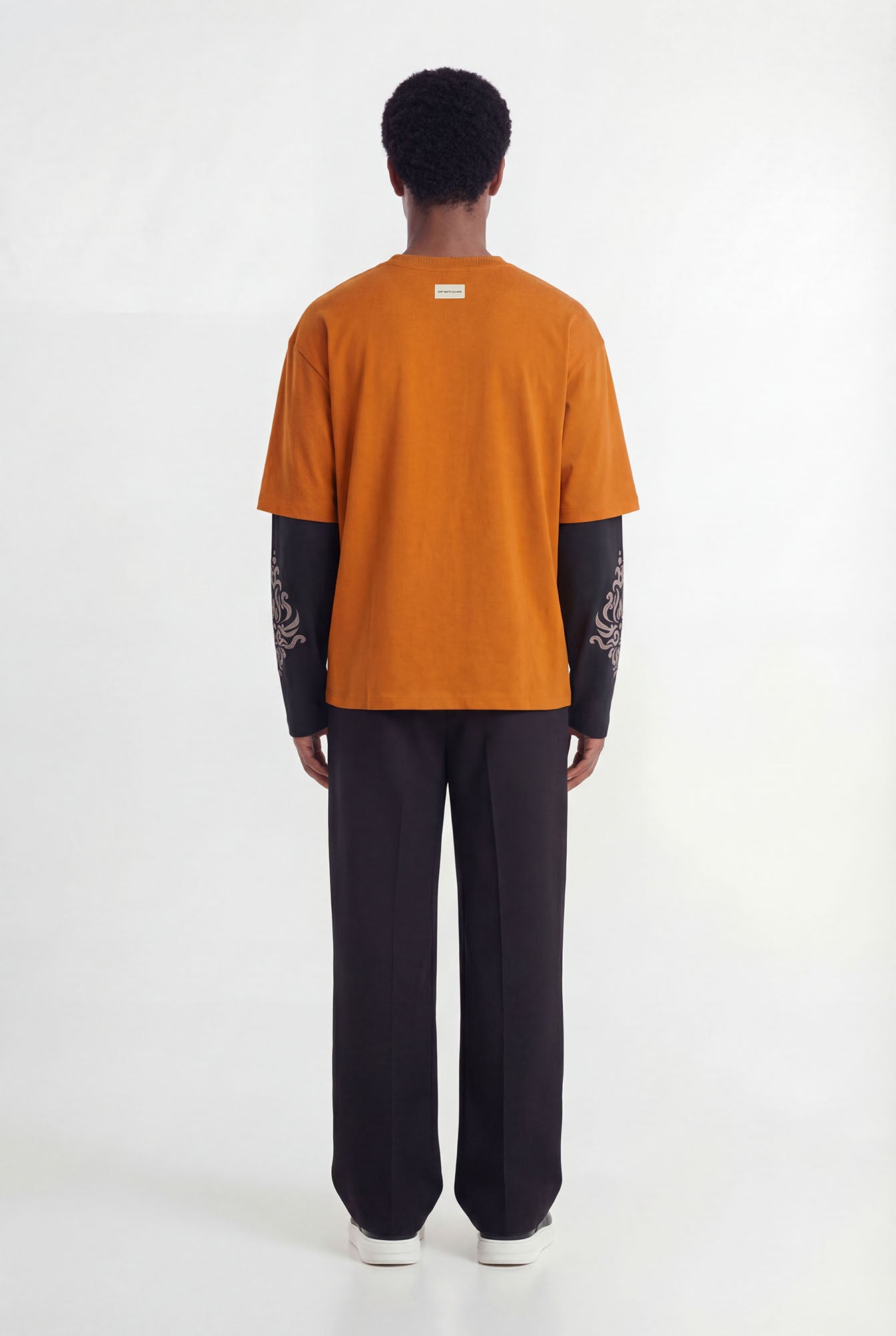 Alare Layer Longsleeve | Orange - Longsleeves Don't Waste Culture