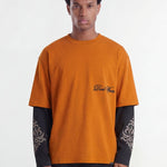 Alare Layer Longsleeve | Orange - Longsleeves Don't Waste Culture