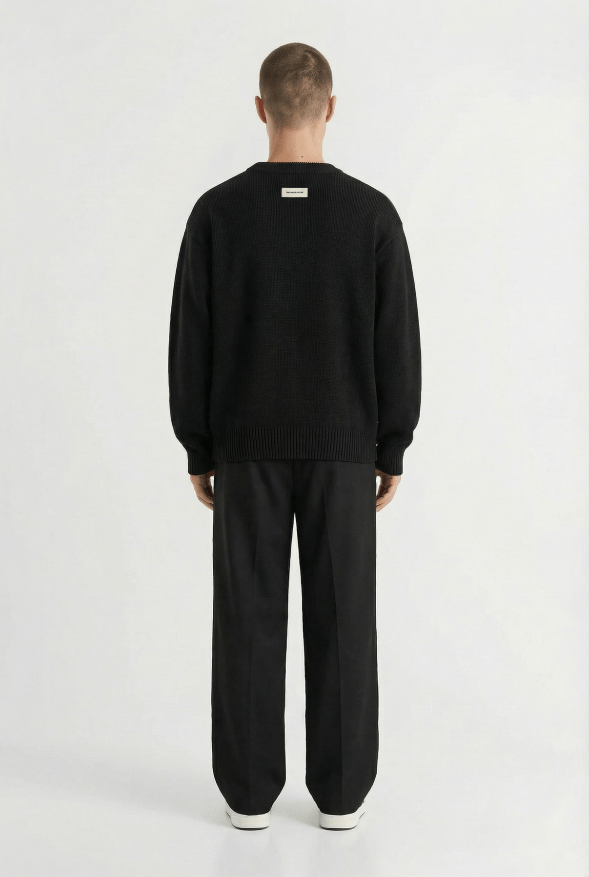 Aretu | Black - Knitwear Don't Waste Culture