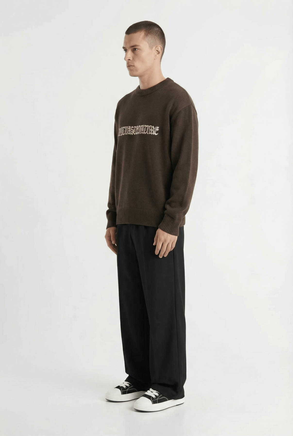 Aretu | Brown - Knitwear Don't Waste Culture