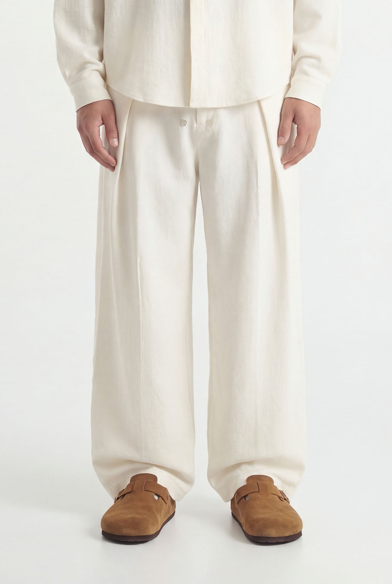 Alurette Pants | White - Pants Don't Waste Culture