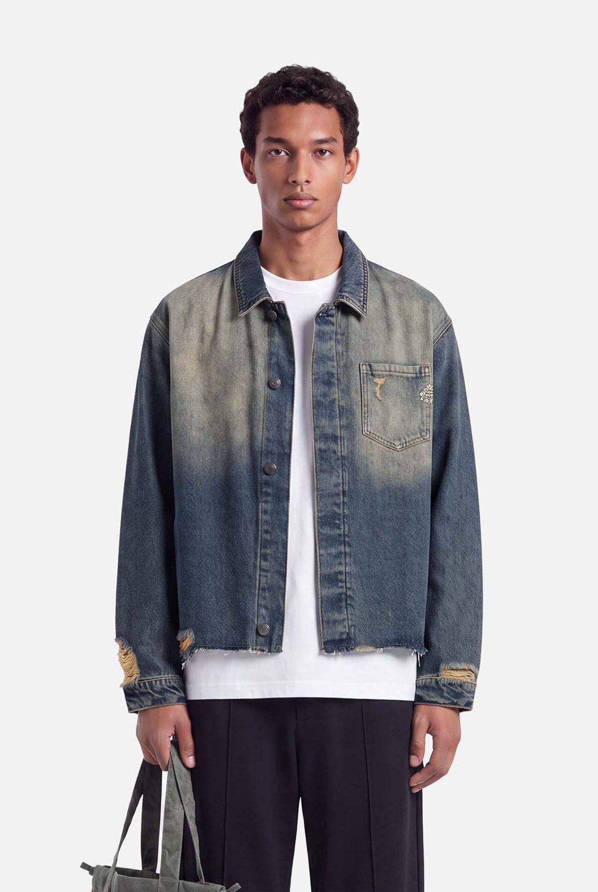 Aza Denim Overshirt | Dark Pale - Early access Don't Waste Culture