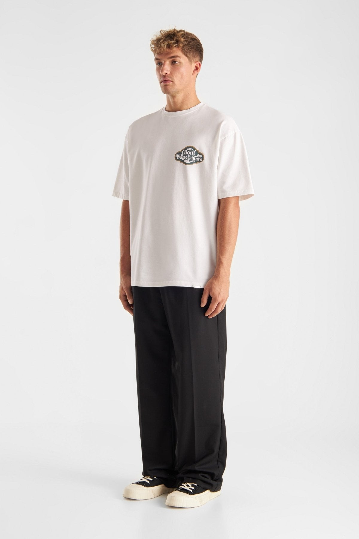 Iskander | Off - White - T-shirts Don't Waste Culture