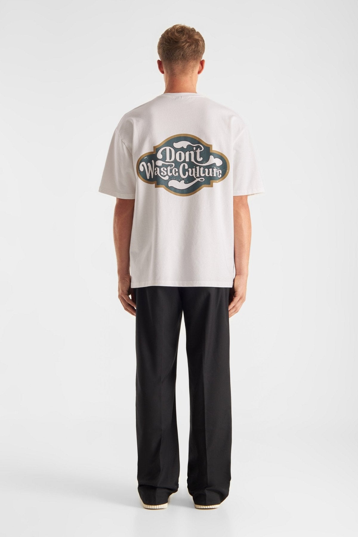 Iskander | Off - White - T-shirts Don't Waste Culture