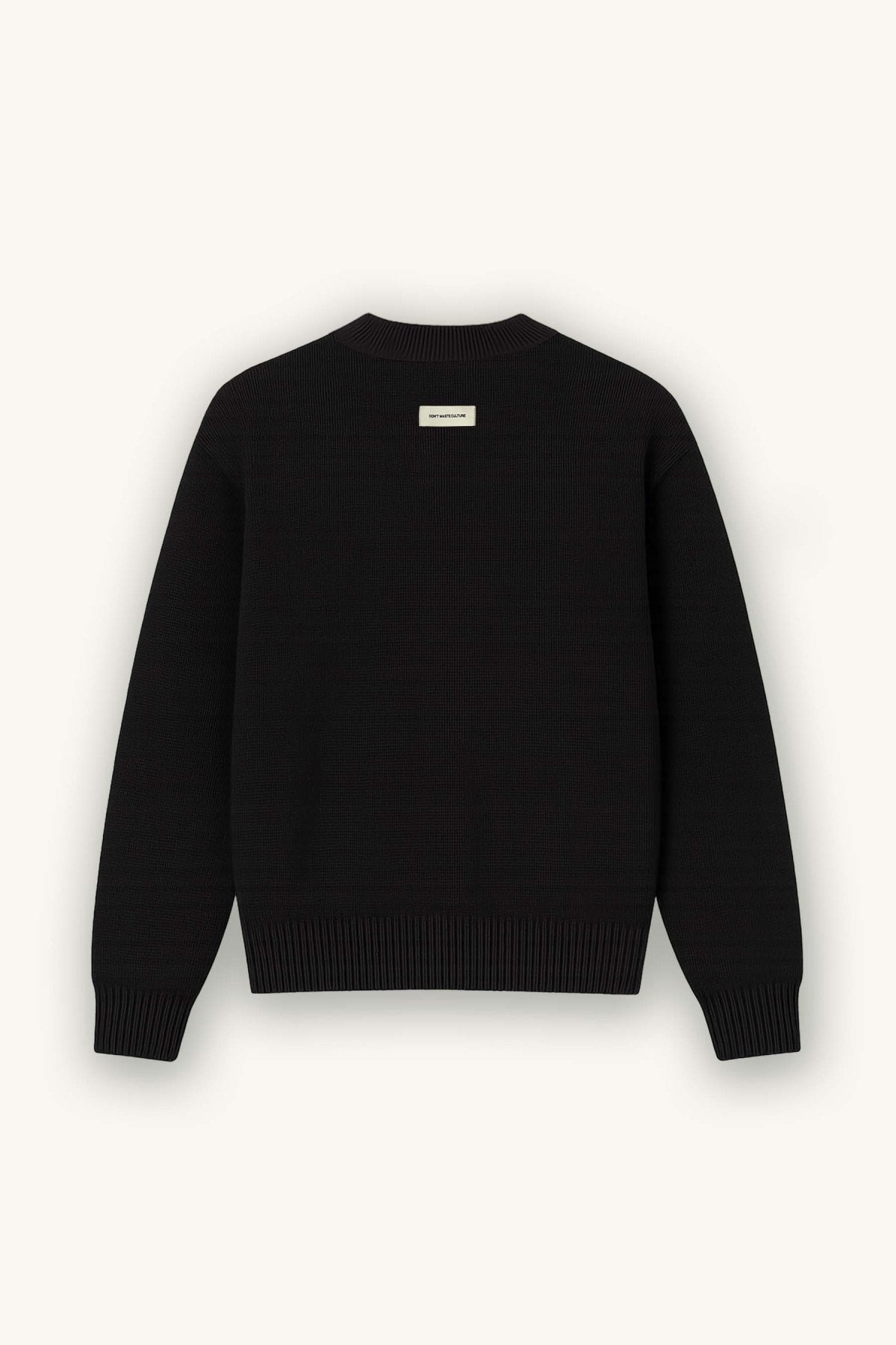Aretu | Black - Knitwear Don't Waste Culture
