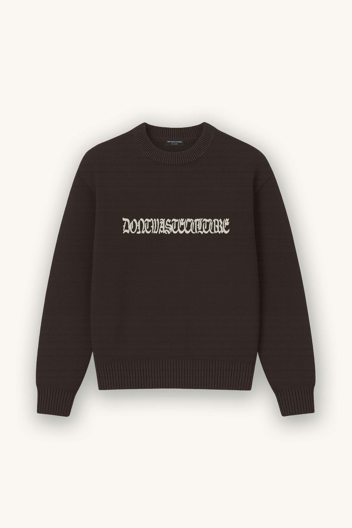 Aretu | Brown - Knitwear Don't Waste Culture