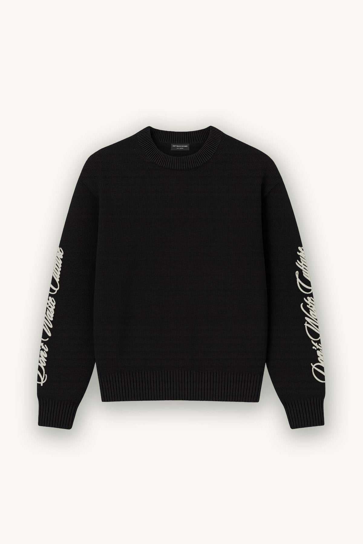 Ionora | Black - Knitwear Don't Waste Culture