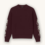 Ionora | Burgundy - Knitwear Don't Waste Culture