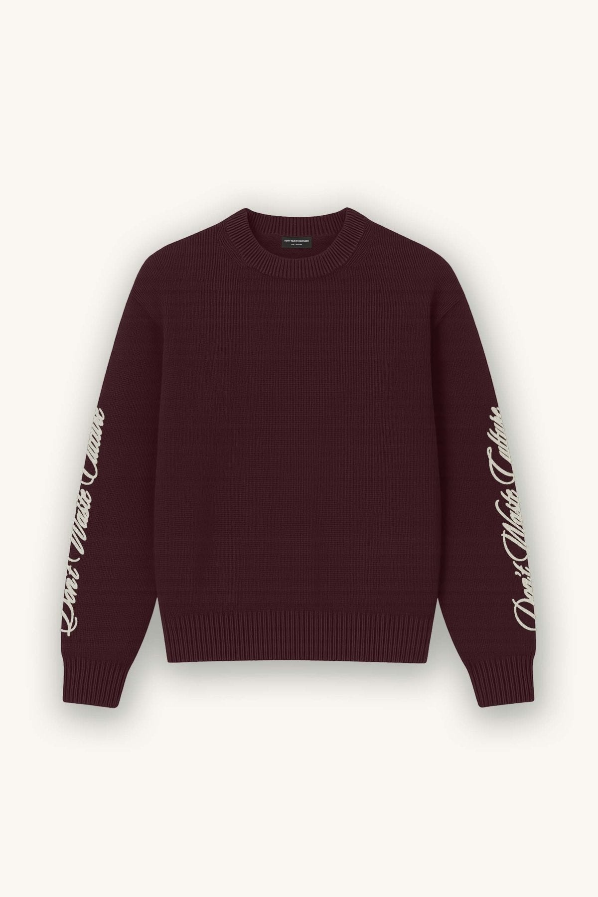 Ionora | Burgundy - Knitwear Don't Waste Culture