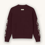 Ionora | Burgundy - Knitwear Don't Waste Culture