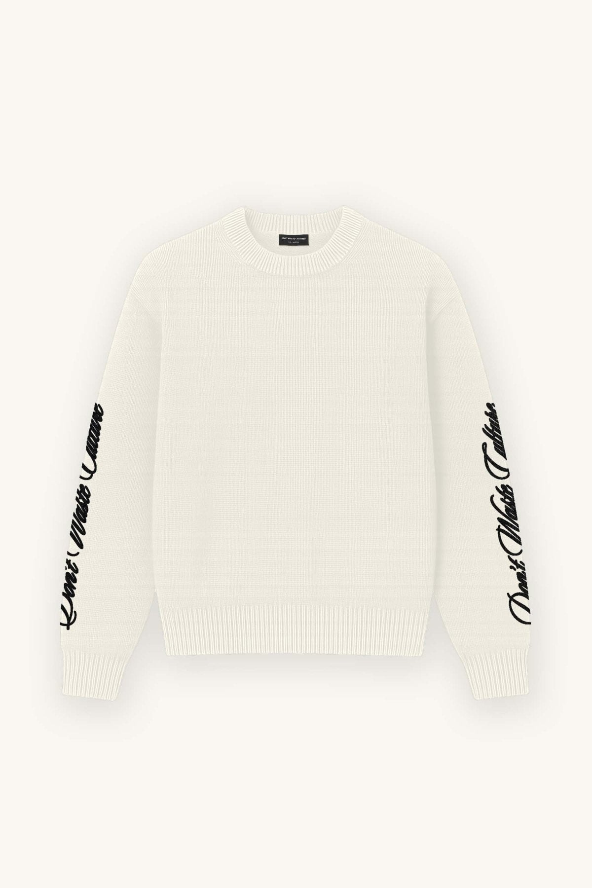Ionora | Off - White - Knitwear Don't Waste Culture