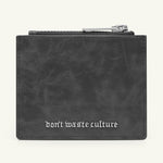 Card holder pouch | Dark Gray - Accessories Don't Waste Culture