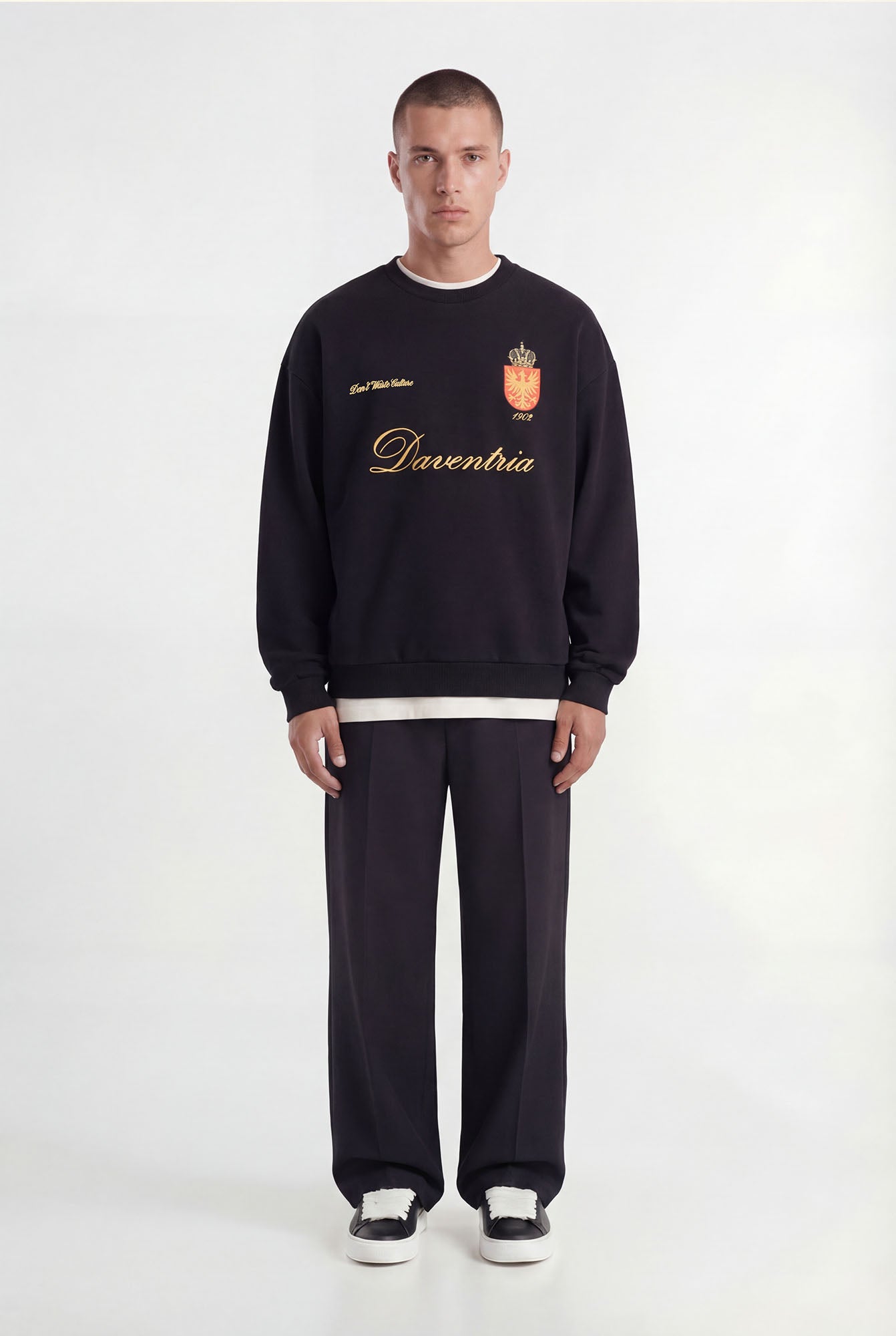 Devotio | Black - Sweaters Don't Waste Culture