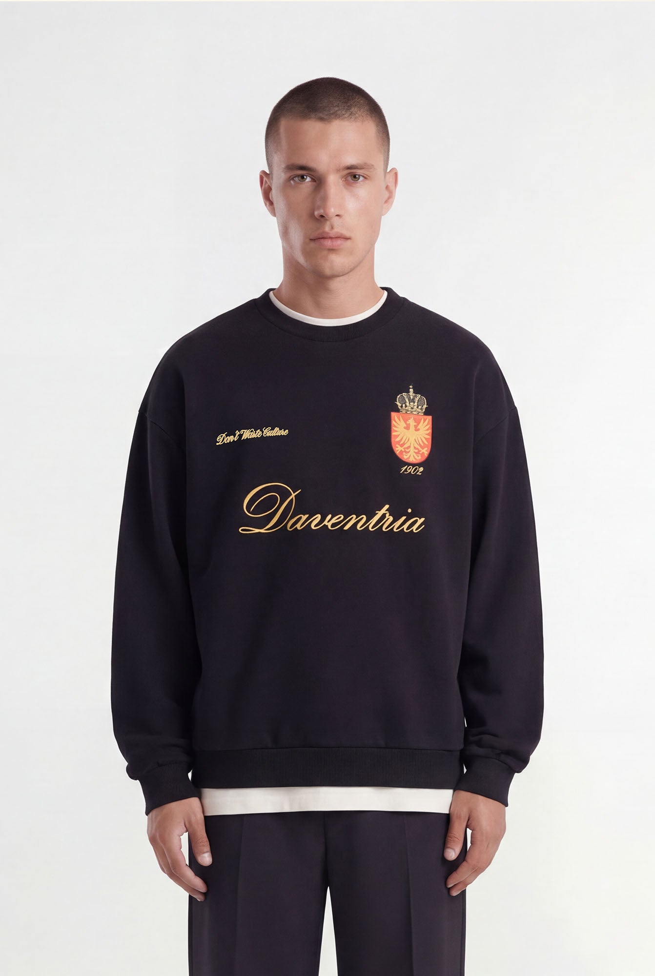 Devotio | Black - Sweaters Don't Waste Culture