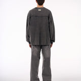 Zaba | Washed Black - Longsleeves Don't Waste Culture