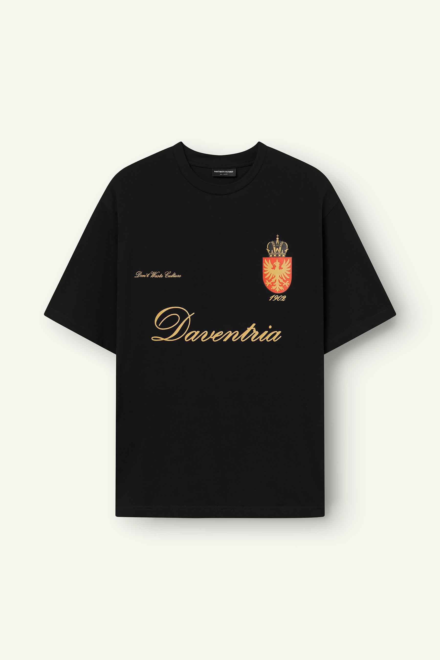 Daventria | Black - T-shirts Don't Waste Culture
