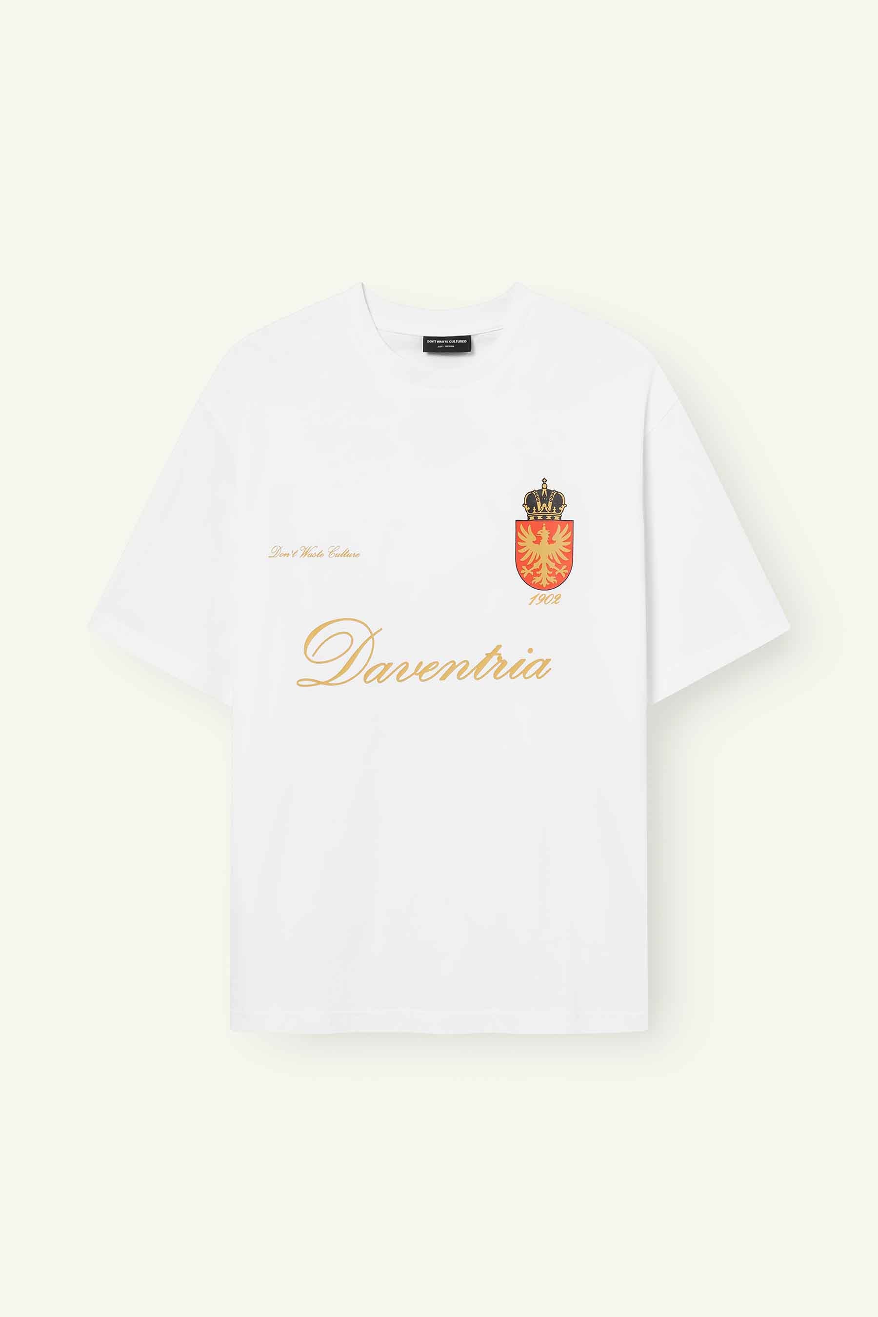 Daventria | White - T-shirts Don't Waste Culture