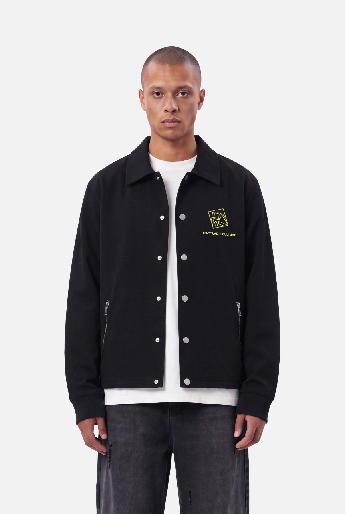Bero | PIV Coach Jacket | Black - Jackets Don't Waste Culture