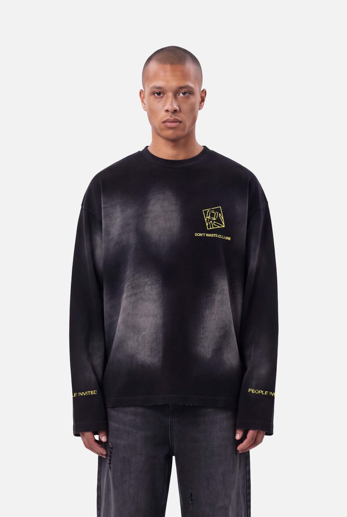 Mera | PIV Longsleeve | Faded Black - Longsleeves Don't Waste Culture