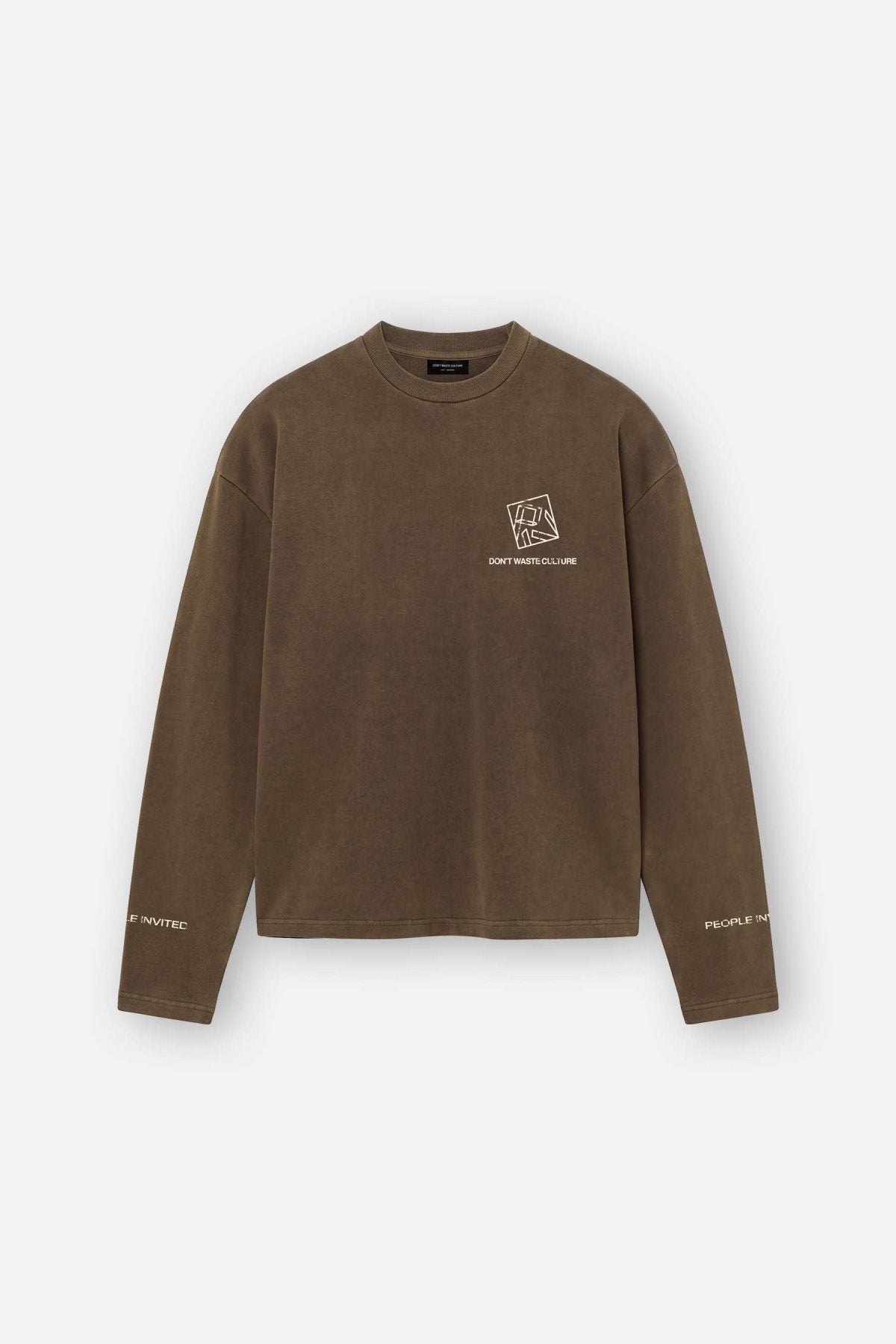 Mera | PIV Longsleeve | Washed Olive - Longsleeves Don't Waste Culture